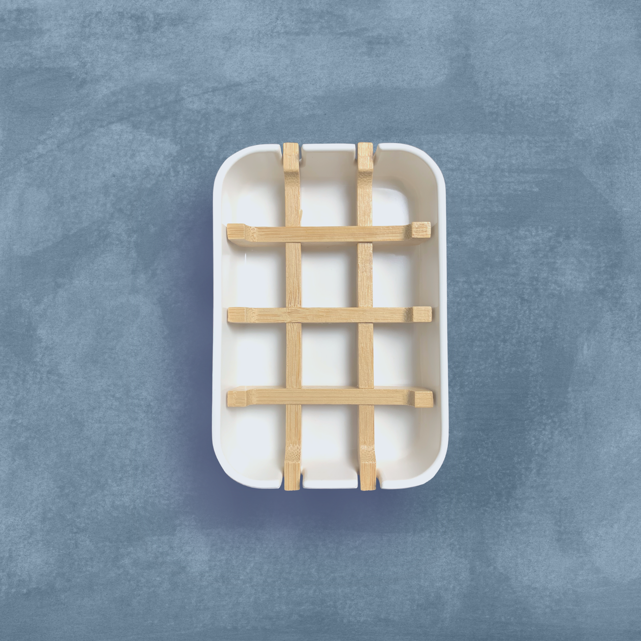 Bamboo + Cornstarch Soap Dish